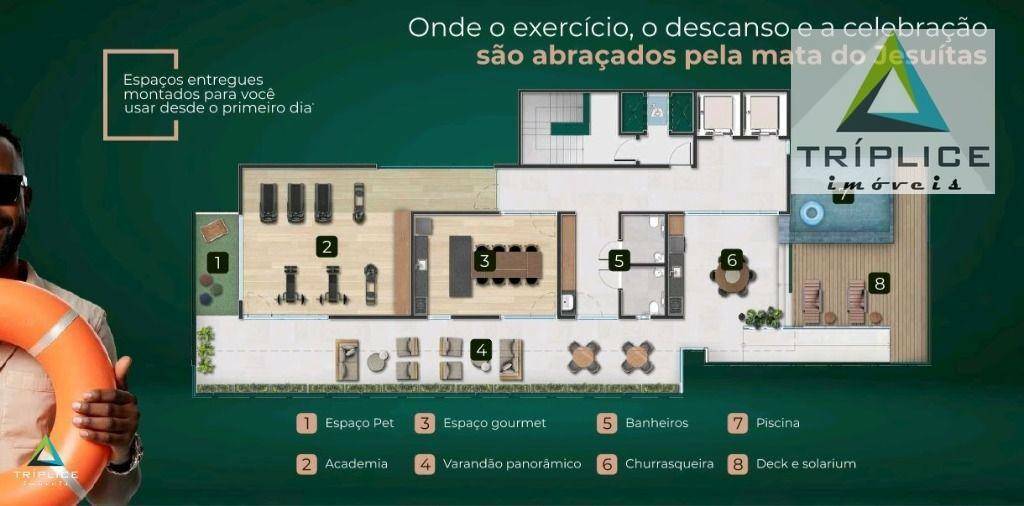 Apartamento à venda com 2 quartos, 55m² - Foto 11