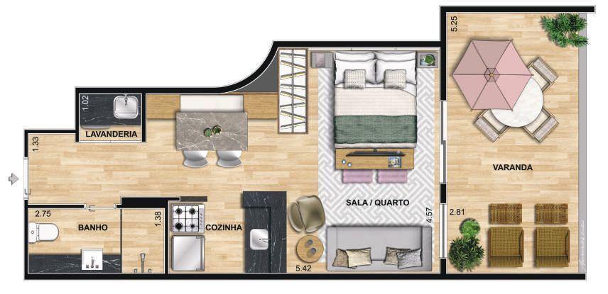 Cobertura à venda com 1 quarto, 43m² - Foto 33