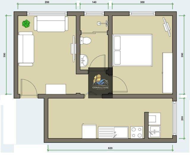 Apartamento à venda com 1 quarto, 47m² - Foto 20