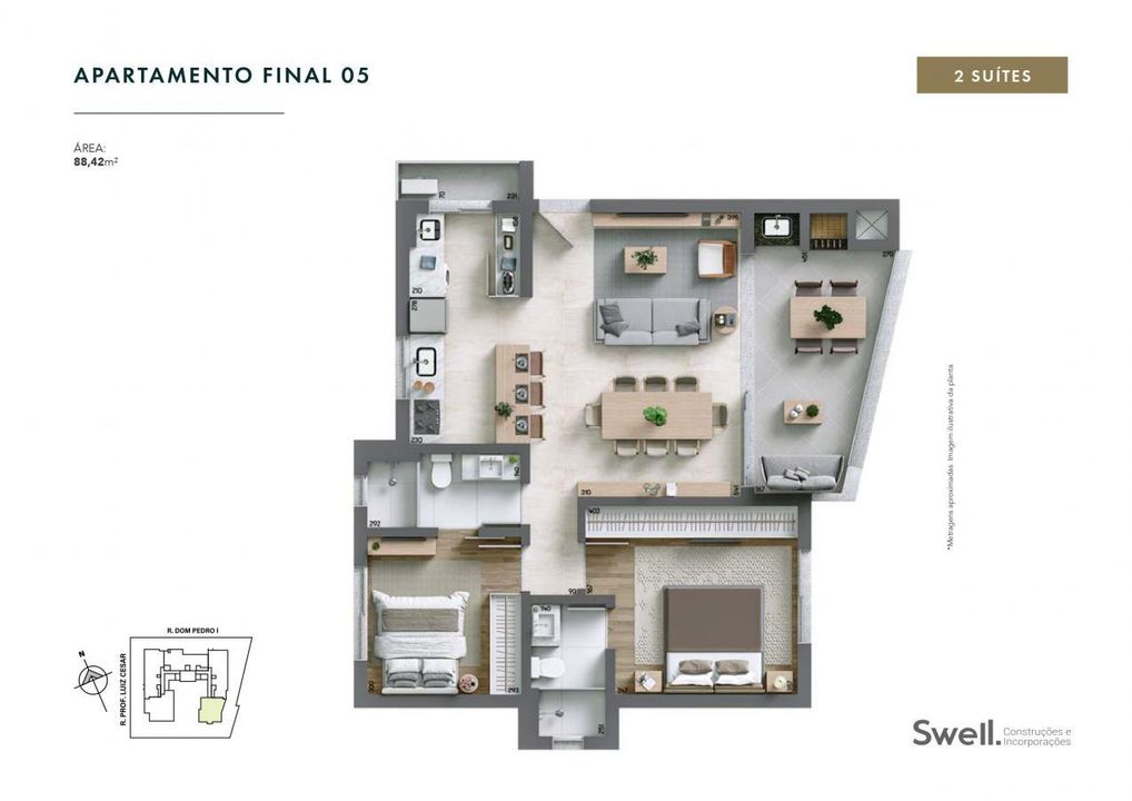 Apartamento à venda com 3 quartos, 116m² - Foto 22