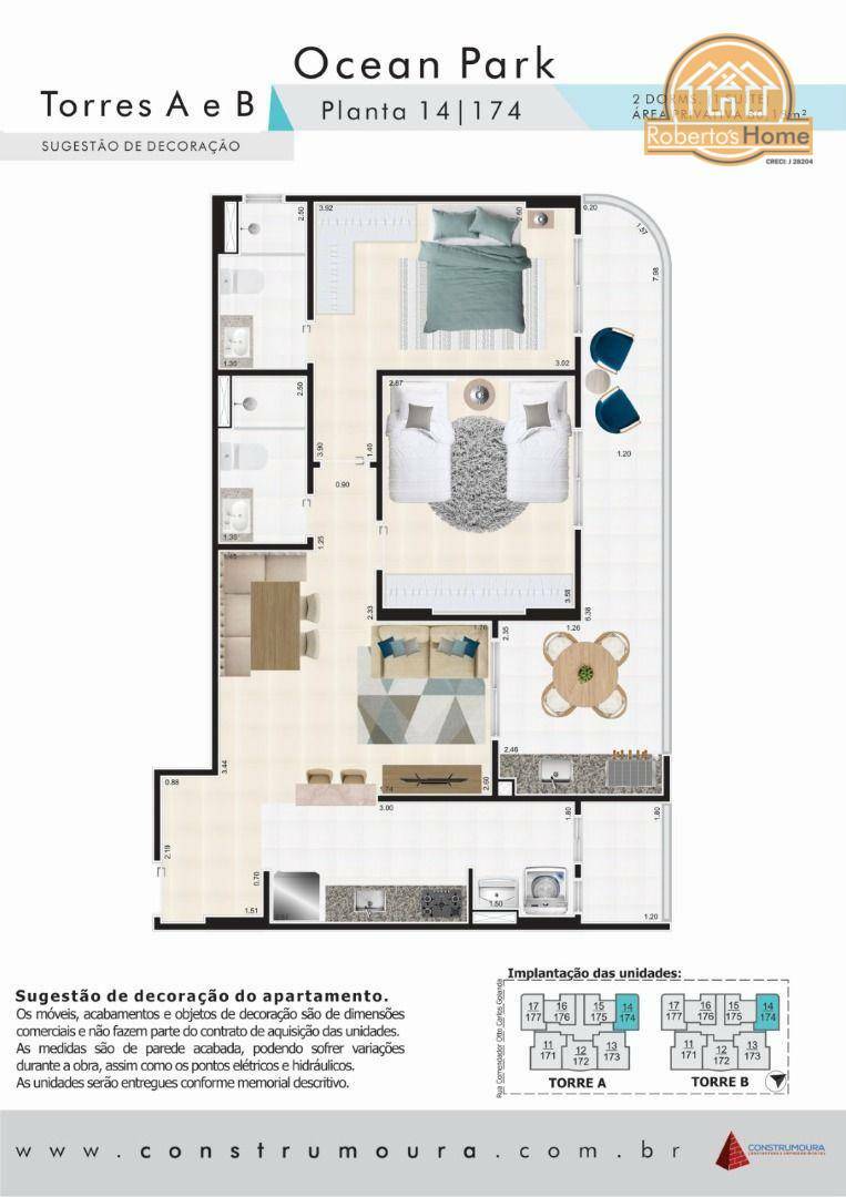 Apartamento à venda com 2 quartos, 80m² - Foto 4