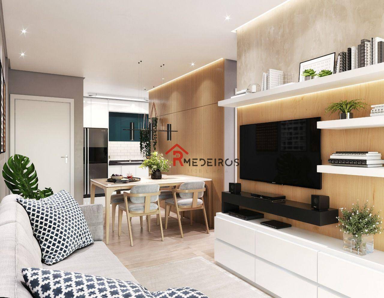 Apartamento à venda com 2 quartos, 77m² - Foto 2