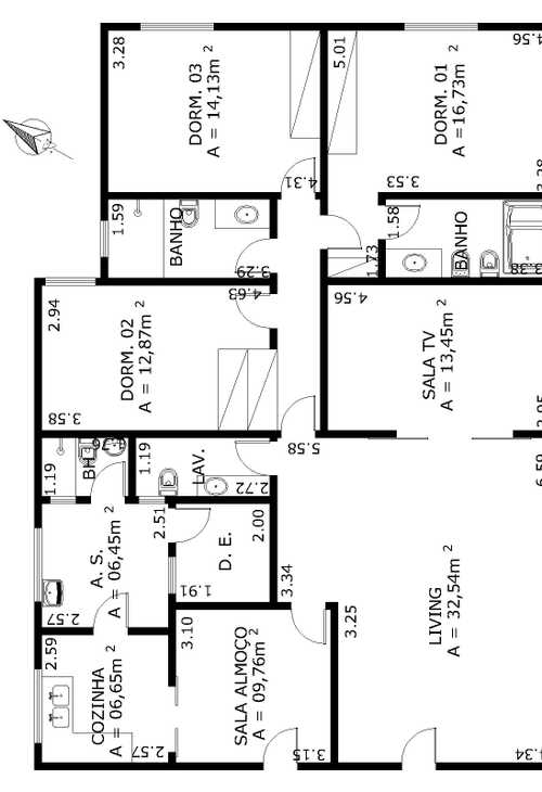 Apartamento à venda com 4 quartos, 160m² - Foto 7