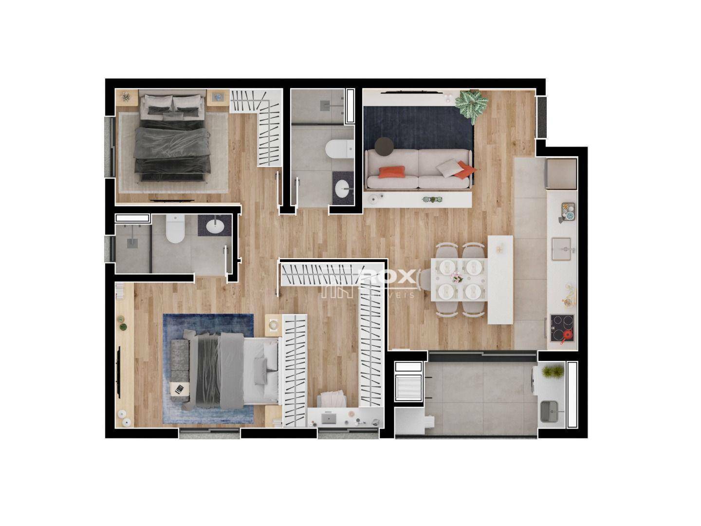 Apartamento à venda com 3 quartos, 71m² - Foto 5