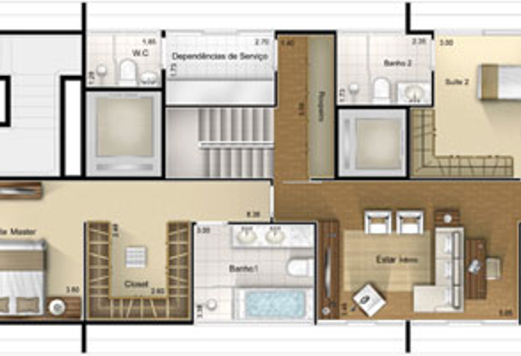 Apartamento à venda com 4 quartos, 211m² - Foto 5