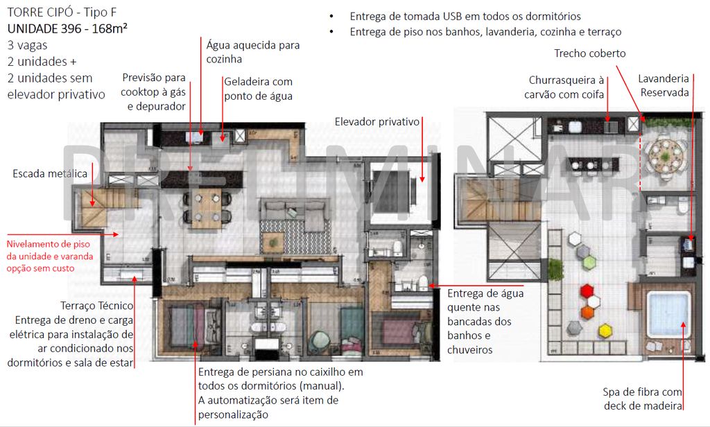 Apartamento à venda com 3 quartos, 104m² - Foto 1