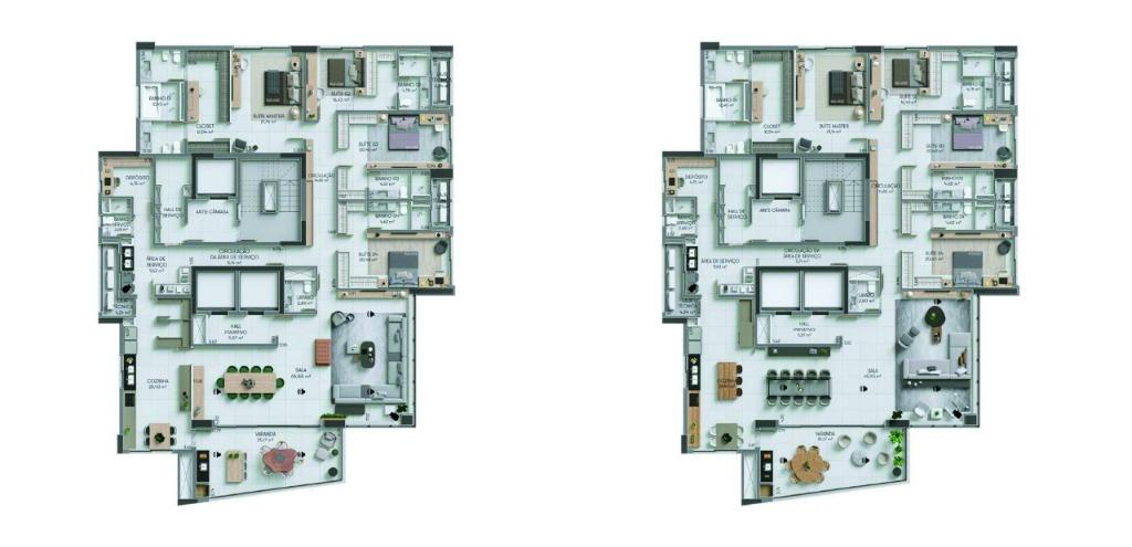 Apartamento à venda com 4 quartos, 346m² - Foto 11