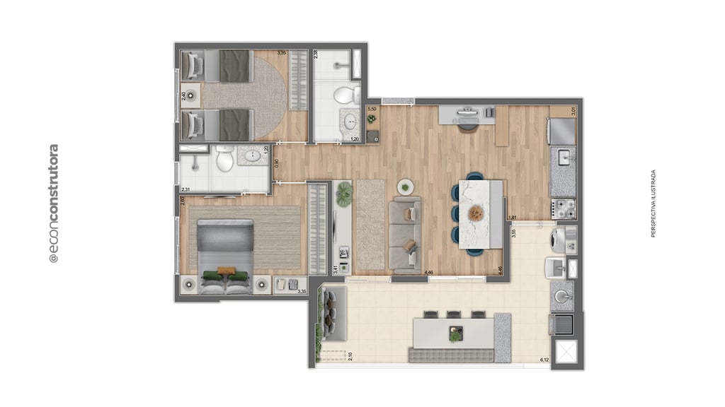 Apartamento à venda com 3 quartos, 6956m² - Foto 25