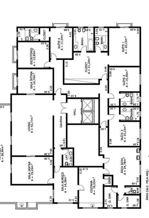 Apartamento à venda com 4 quartos, 420m² - Foto 5