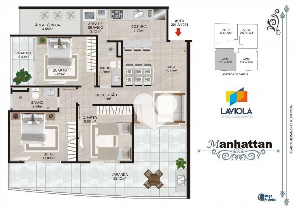 Cobertura à venda e aluguel com 4 quartos, 198m² - Foto 33