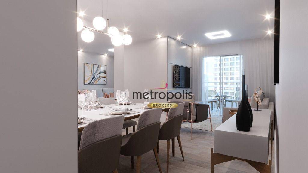 Apartamento à venda com 3 quartos, 84m² - Foto 2