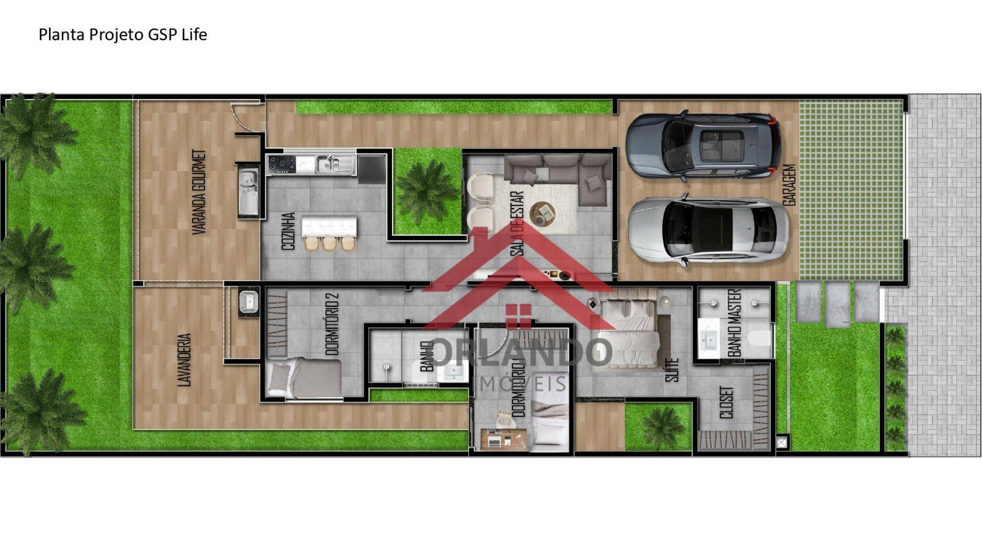 Casa à venda com 3 quartos, 120m² - Foto 3