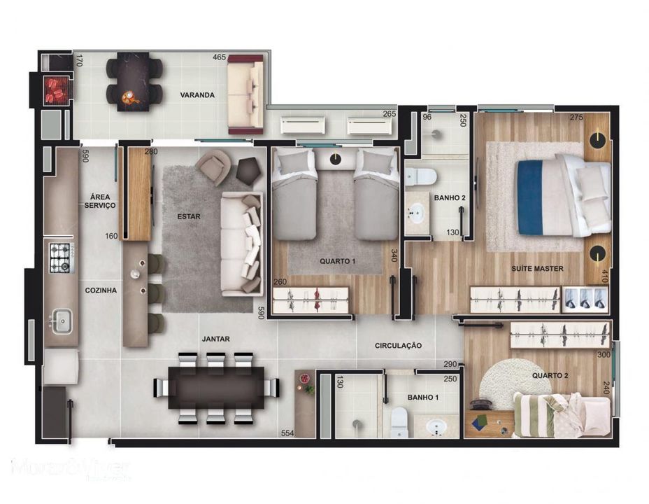 Apartamento à venda com 3 quartos, 85m² - Foto 53