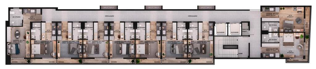 Apartamento à venda com 1 quarto, 2198m² - Foto 13