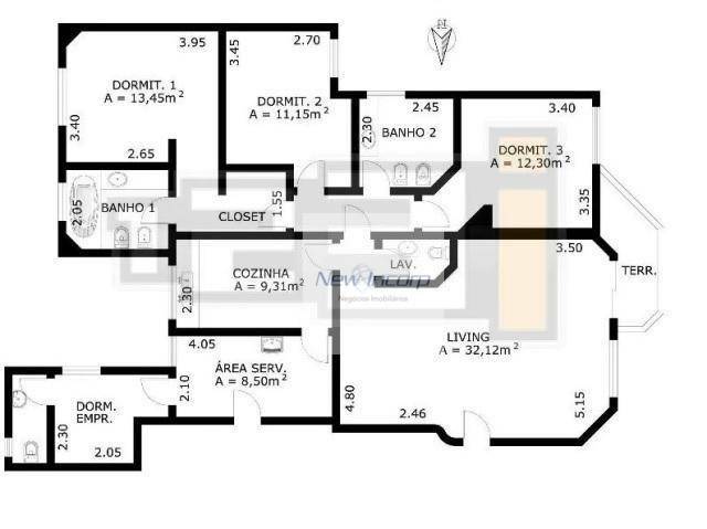 Apartamento à venda com 2 quartos, 142m² - Foto 52