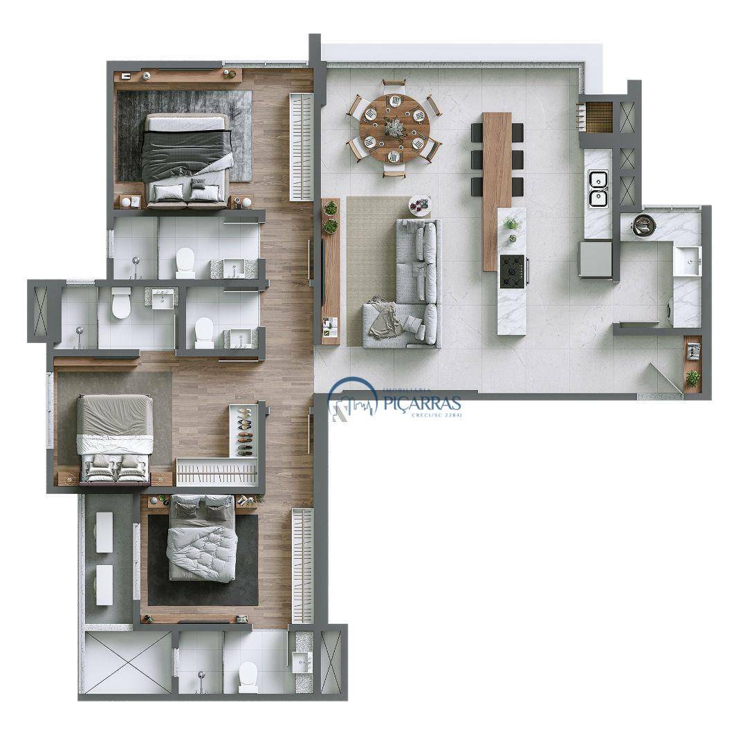 Apartamento à venda com 2 quartos, 88m² - Foto 43