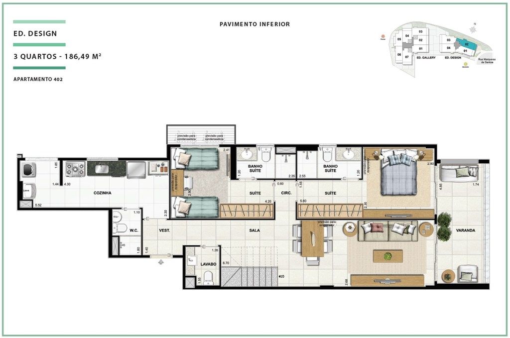 Cobertura à venda com 4 quartos, 204m² - Foto 33