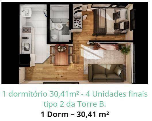 Apartamento à venda com 1 quarto, 53m² - Foto 15