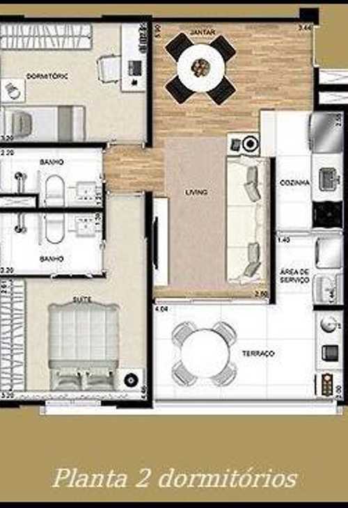 Apartamento à venda com 2 quartos, 63m² - Foto 6