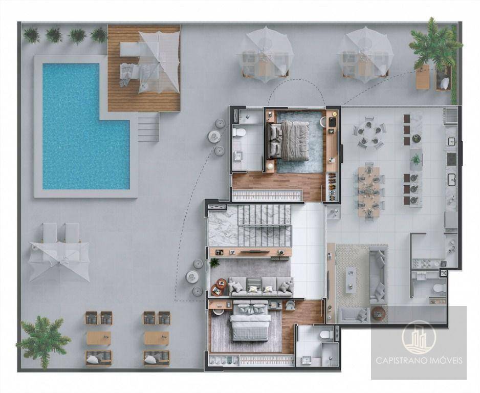 Apartamento à venda com 4 quartos, 180m² - Foto 41