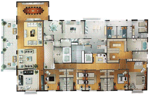 Apartamento à venda com 5 quartos, 515m² - Foto 2