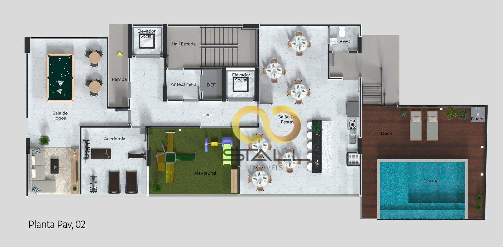 Apartamento à venda com 3 quartos, 127m² - Foto 8