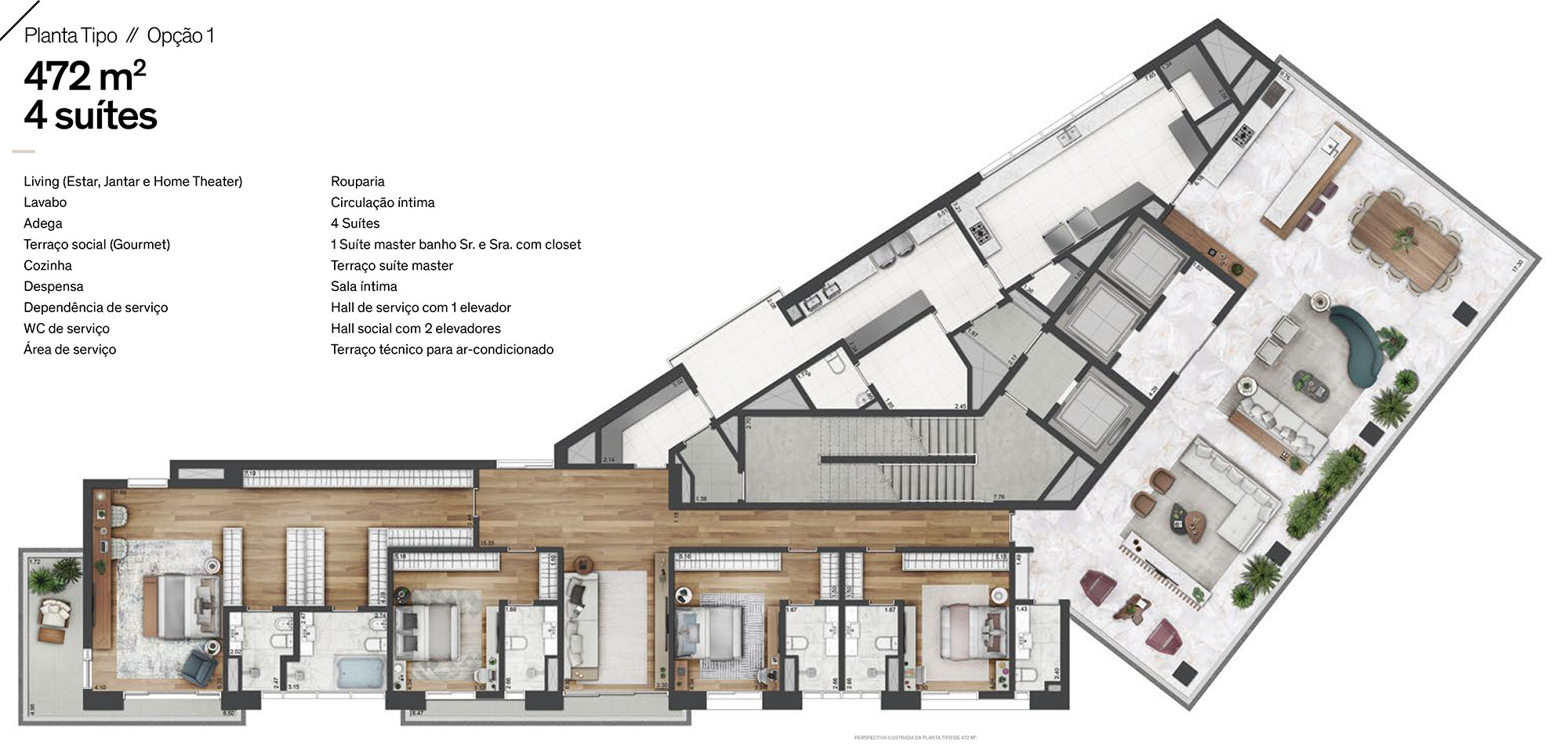 Apartamento à venda com 4 quartos, 472m² - Foto 6