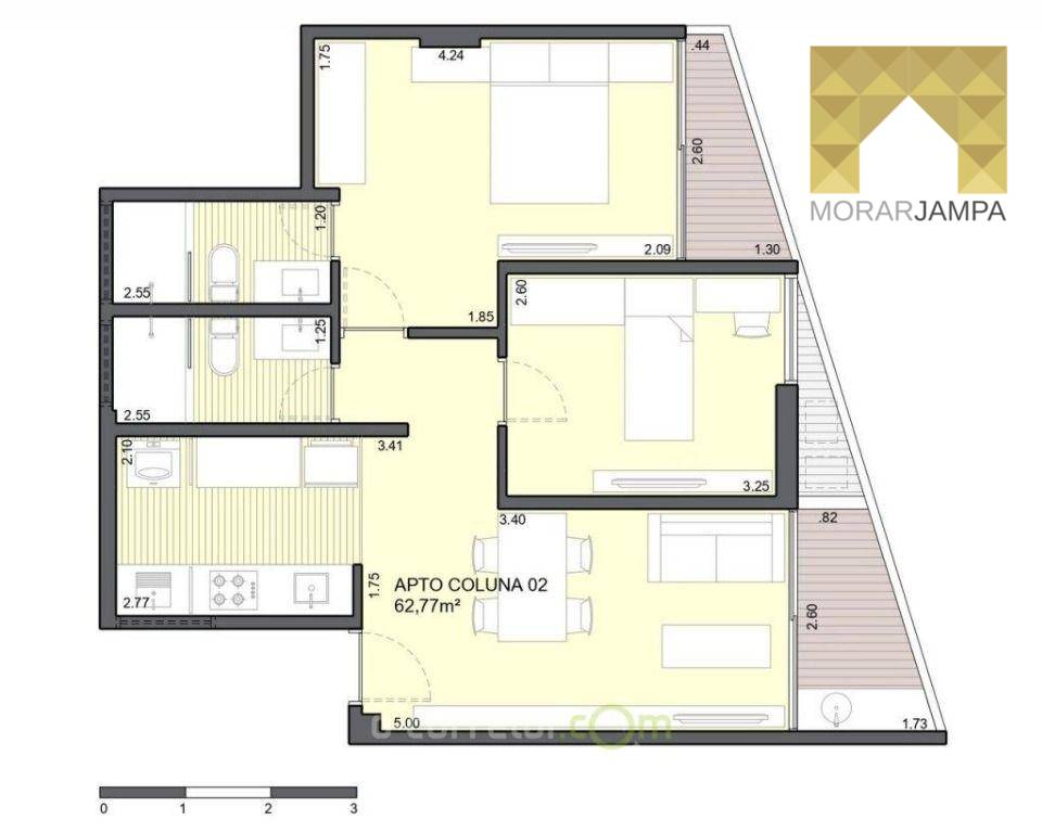 Apartamento à venda com 2 quartos, 62m² - Foto 11