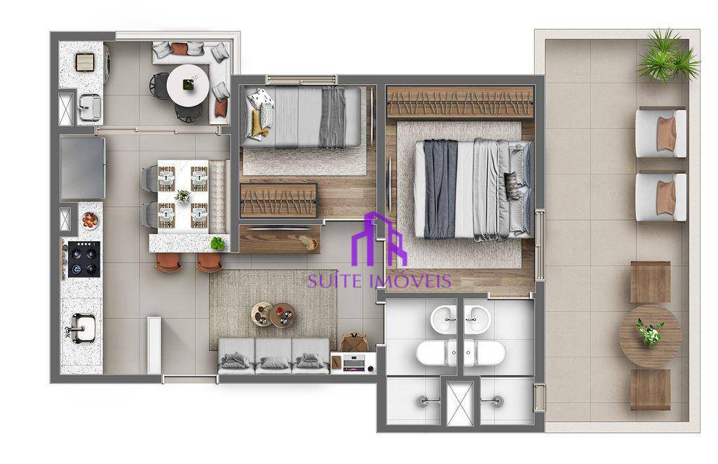 Cobertura à venda com 3 quartos, 70m² - Foto 34