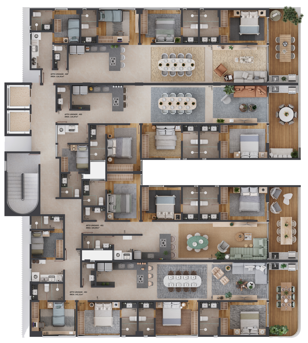 Apartamento à venda com 4 quartos, 24456m² - Foto 30