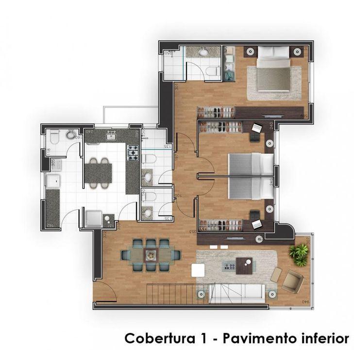 Apartamento à venda com 3 quartos, 106m² - Foto 15