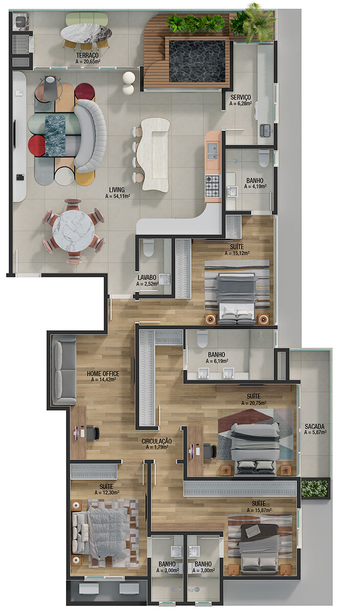 Apartamento à venda com 2 quartos, 9392m² - Foto 41