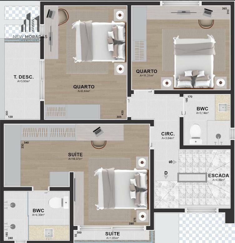 Sobrado à venda com 3 quartos, 120m² - Foto 28