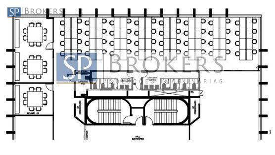 Conjunto Comercial-Sala para alugar, 288m² - Foto 14