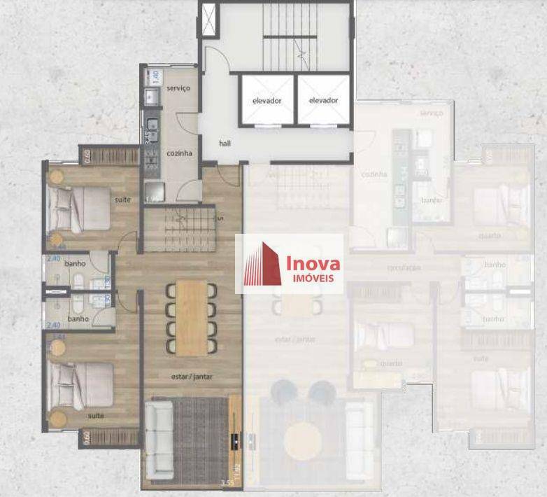 Apartamento à venda com 3 quartos, 120m² - Foto 39