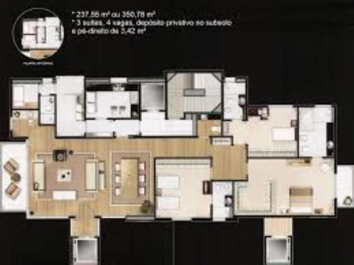 Apartamento à venda com 3 quartos, 167m² - Foto 6