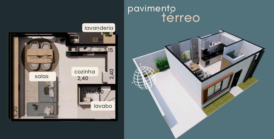 Casa de Condomínio à venda com 2 quartos, 69m² - Foto 10