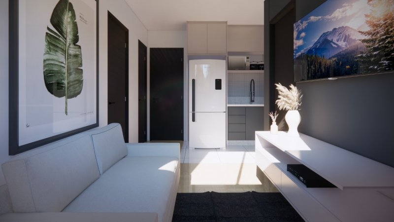 Apartamento à venda com 2 quartos, 37m² - Foto 5