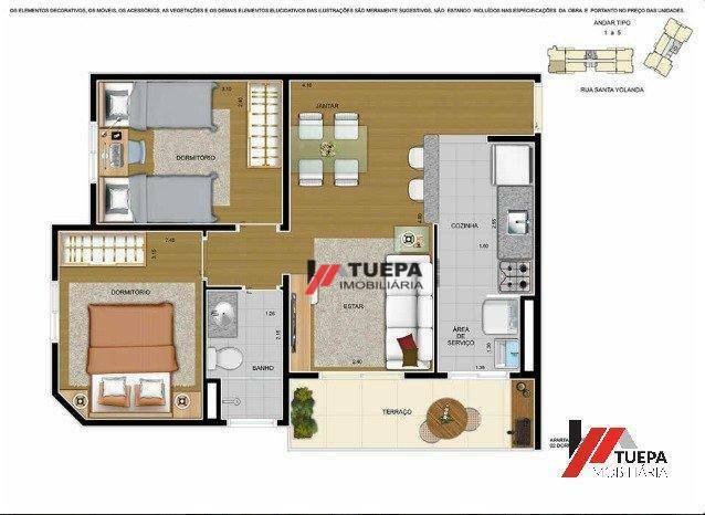 Apartamento à venda com 2 quartos, 50m² - Foto 53