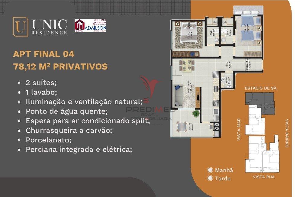 Apartamento à venda com 2 quartos, 74m² - Foto 39