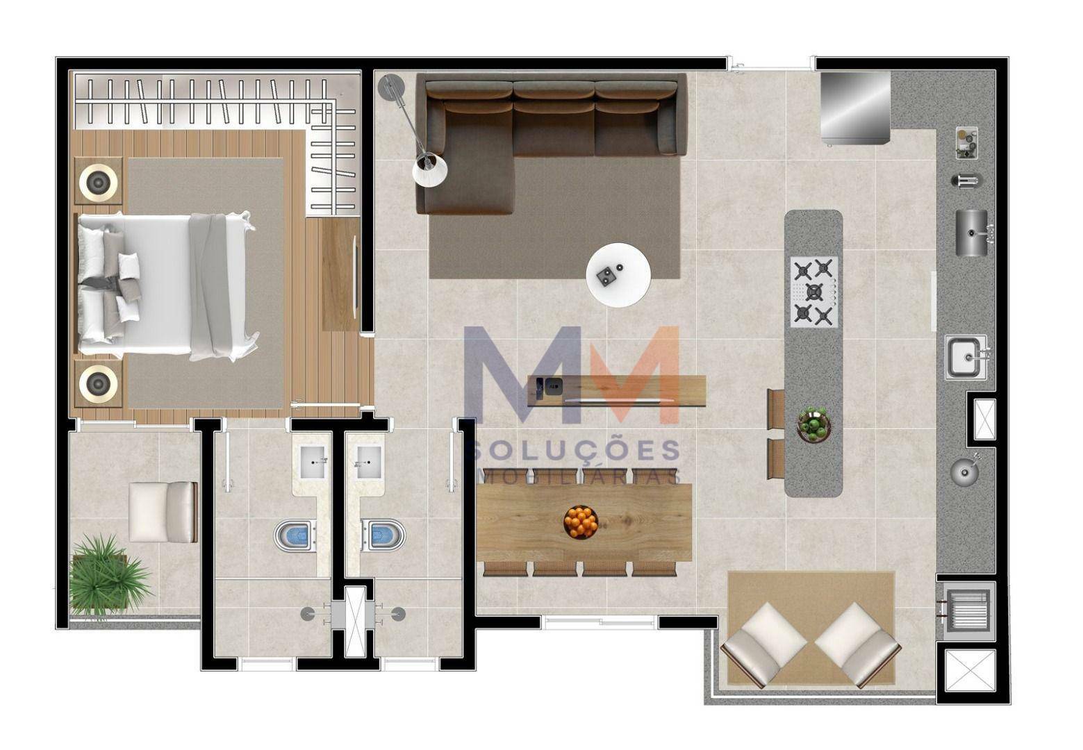 Apartamento à venda com 2 quartos, 62m² - Foto 33