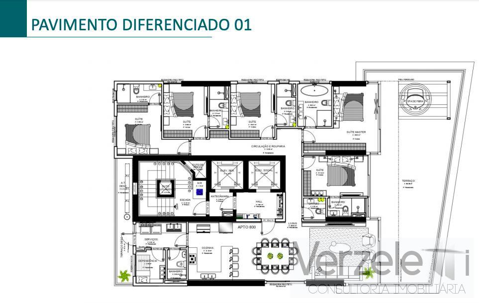 Apartamento à venda com 4 quartos, 171m² - Foto 33