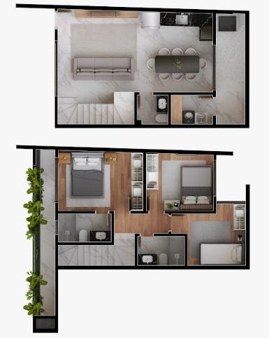 Casa à venda com 3 quartos, 100m² - Foto 3