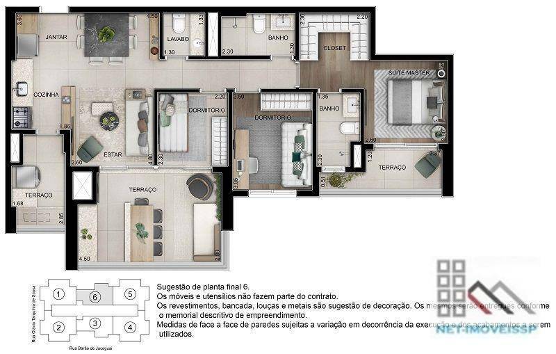 Apartamento à venda com 4 quartos, 125m² - Foto 22