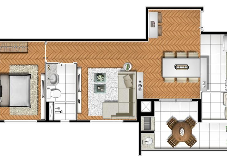 Apartamento à venda com 2 quartos, 57m² - Foto 12