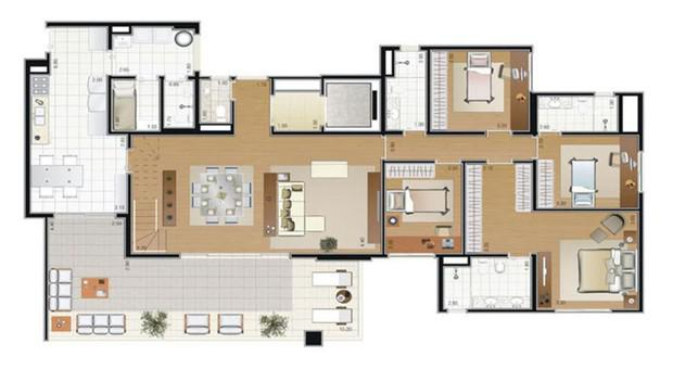 Apartamento à venda com 4 quartos, 290m² - Foto 10