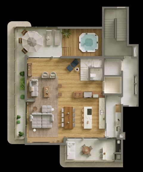 Apartamento à venda com 3 quartos, 136m² - Foto 29