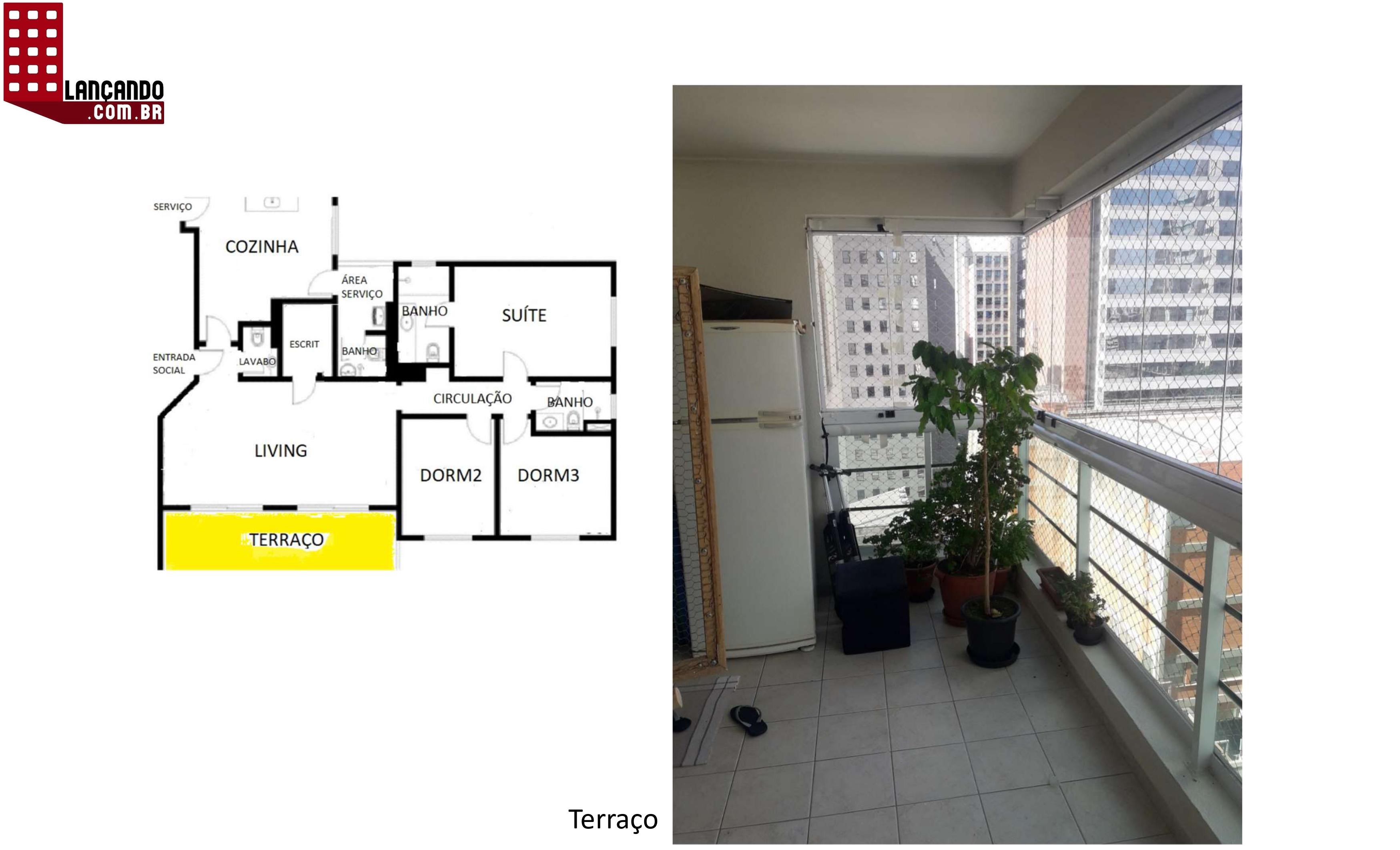 Apartamento à venda com 3 quartos, 111m² - Foto 2