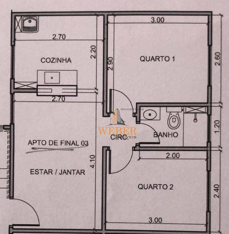 Apartamento à venda com 2 quartos, 40m² - Foto 24