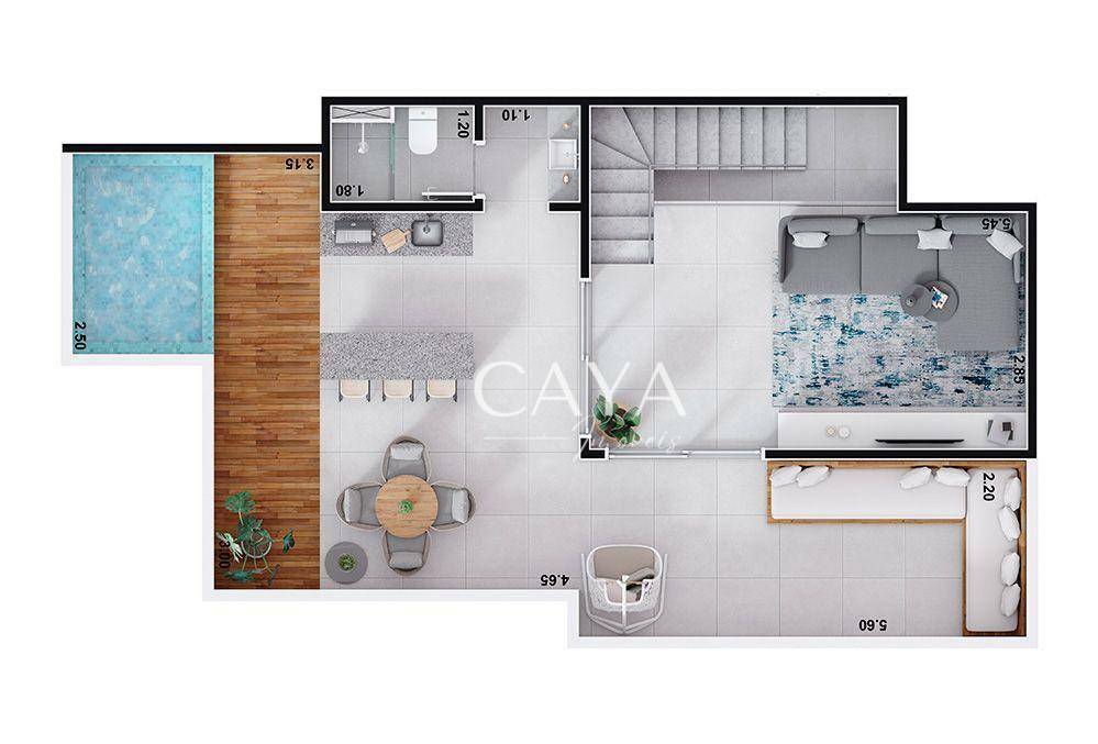 Apartamento à venda com 3 quartos, 74m² - Foto 48